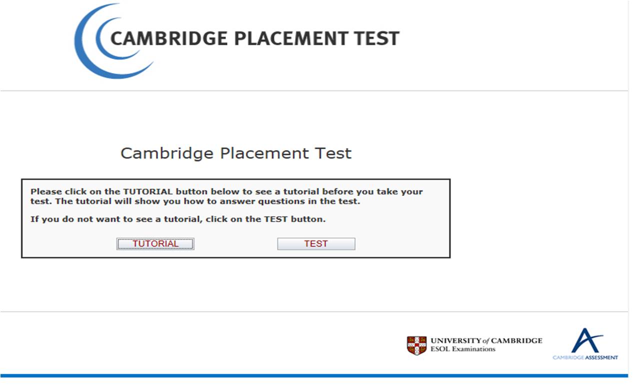 Definition of Placement Test by Merriam-Webster