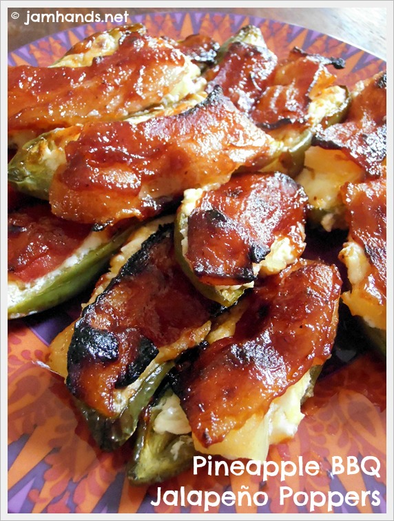 Jam Hands Pineapple BBQ Jalapeño Poppers