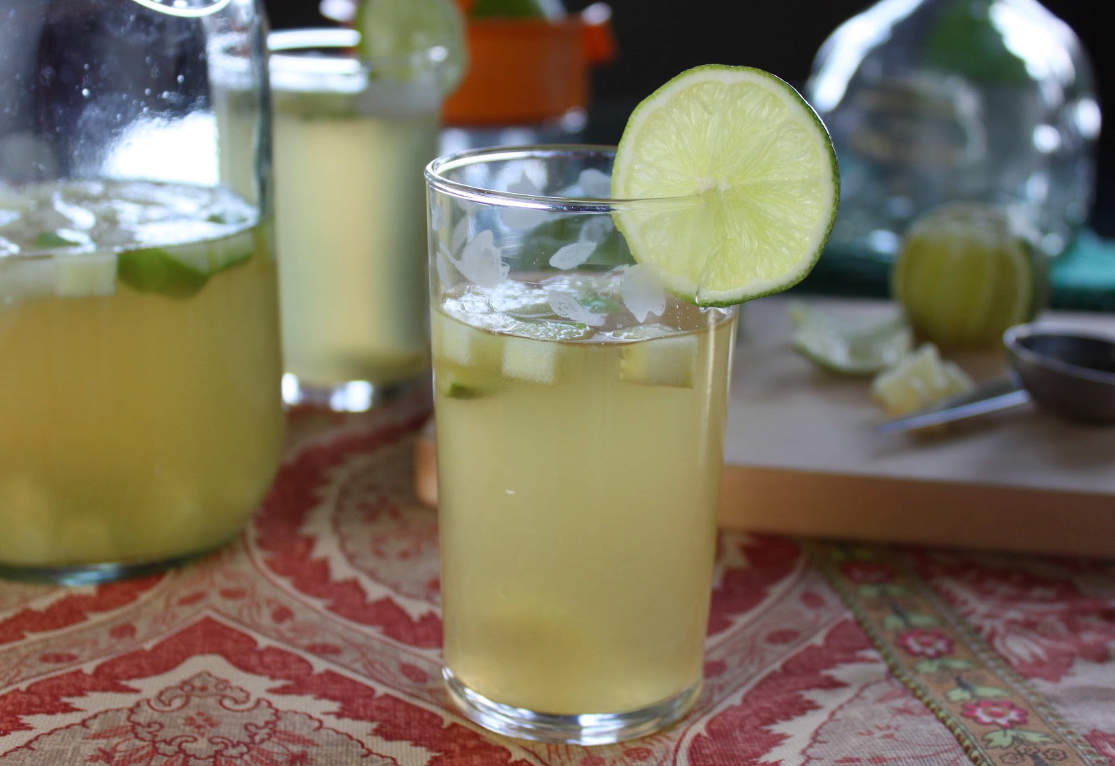 Fat and Happy Blog Mexican Tequila White Wine Sangria