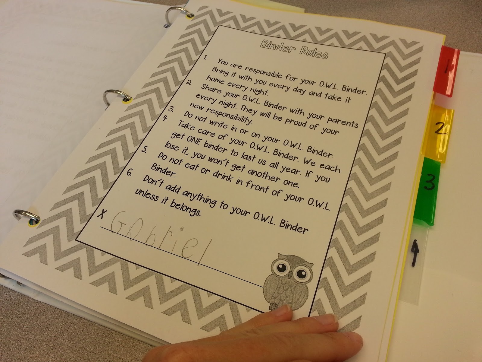 An Easy Guide to O.W.L. Binders Elementary Nest