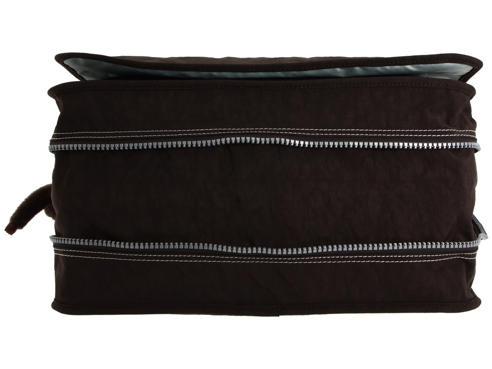 USA Boutique KIPLING USA Madhouse Expandable Messanger Bag Espresso