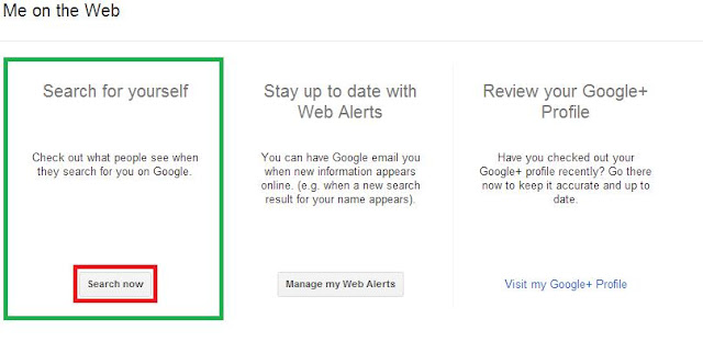 إعرف ماذا ينشر عنك في محرك البحث جوجل ببساطة شديدة  Me+on+the+web