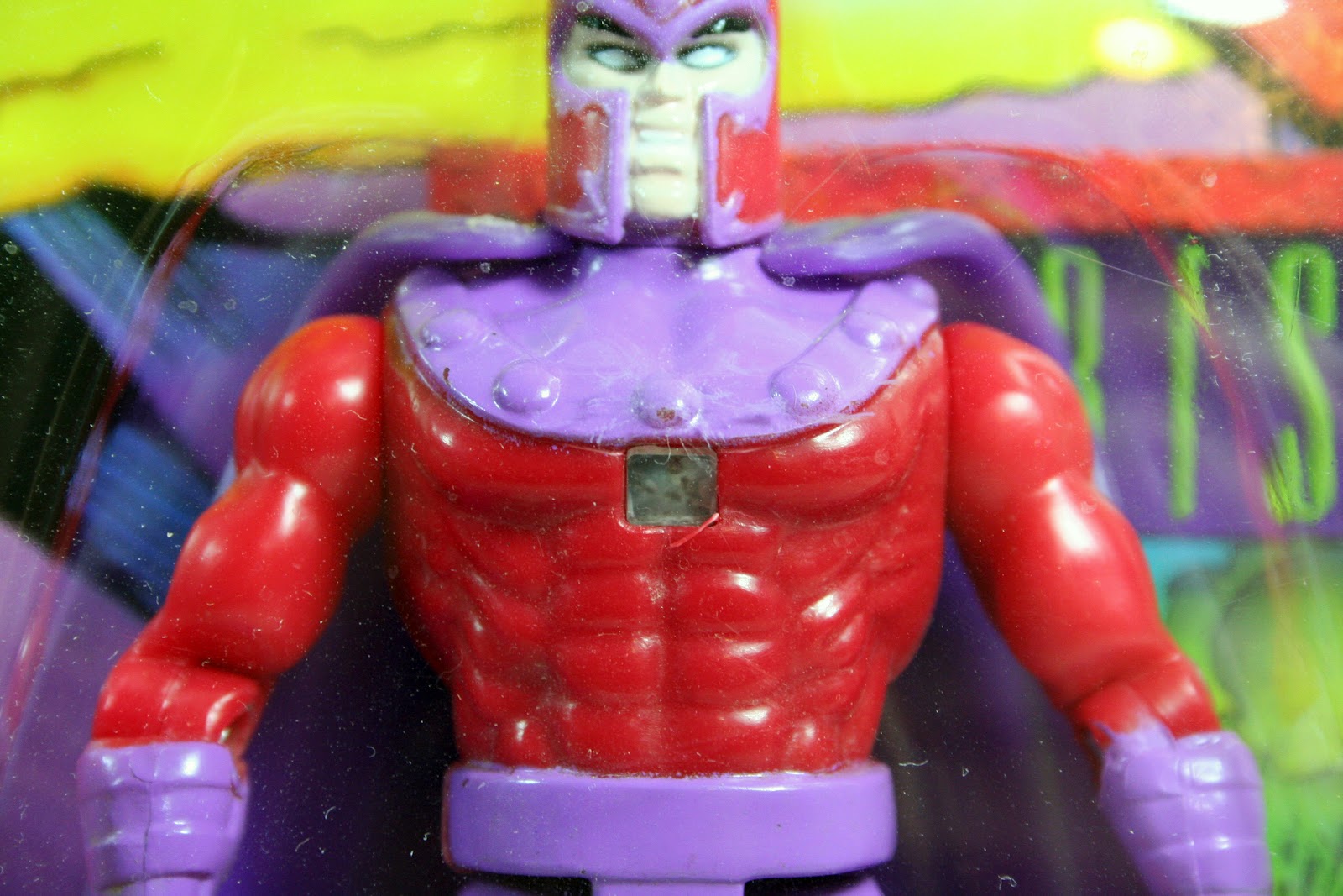 Marvel’s Xmen 1992 figure Magento with Super Spark Action