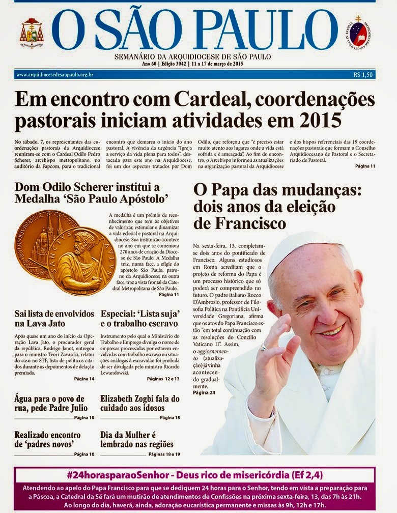 Jornal O São Paulo - Última Edição