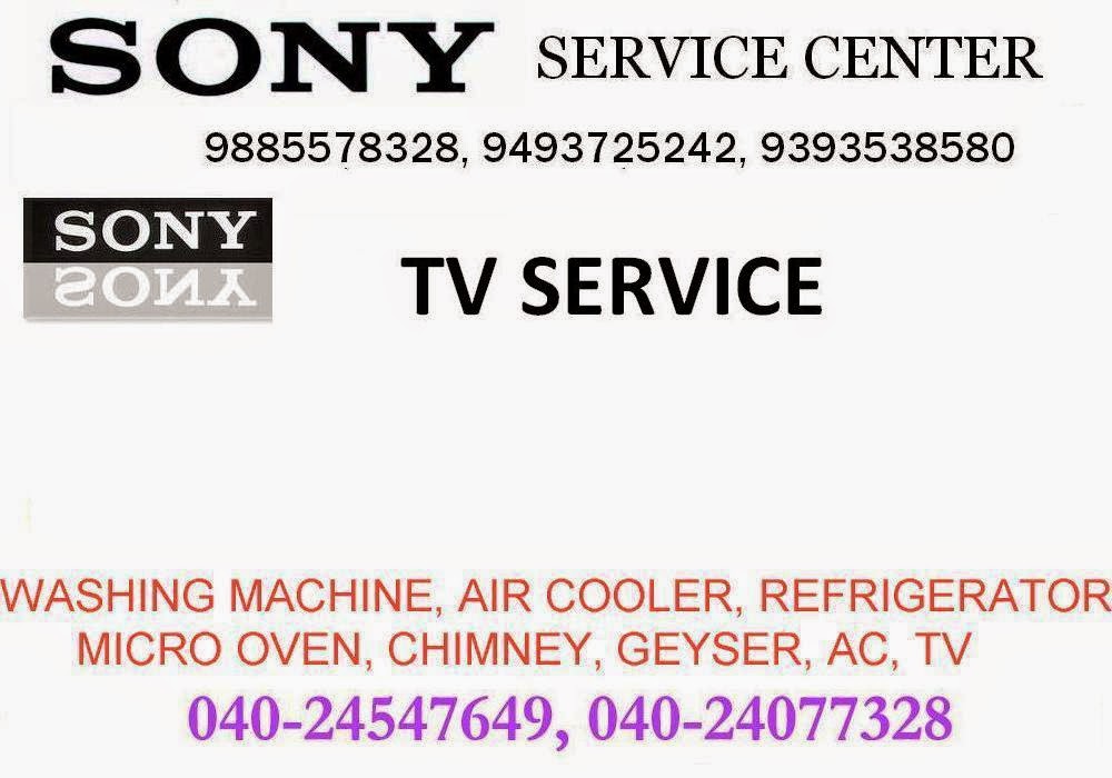 Sony Service Center in Hyderabad, 040 24547649 Sony Repair Center in