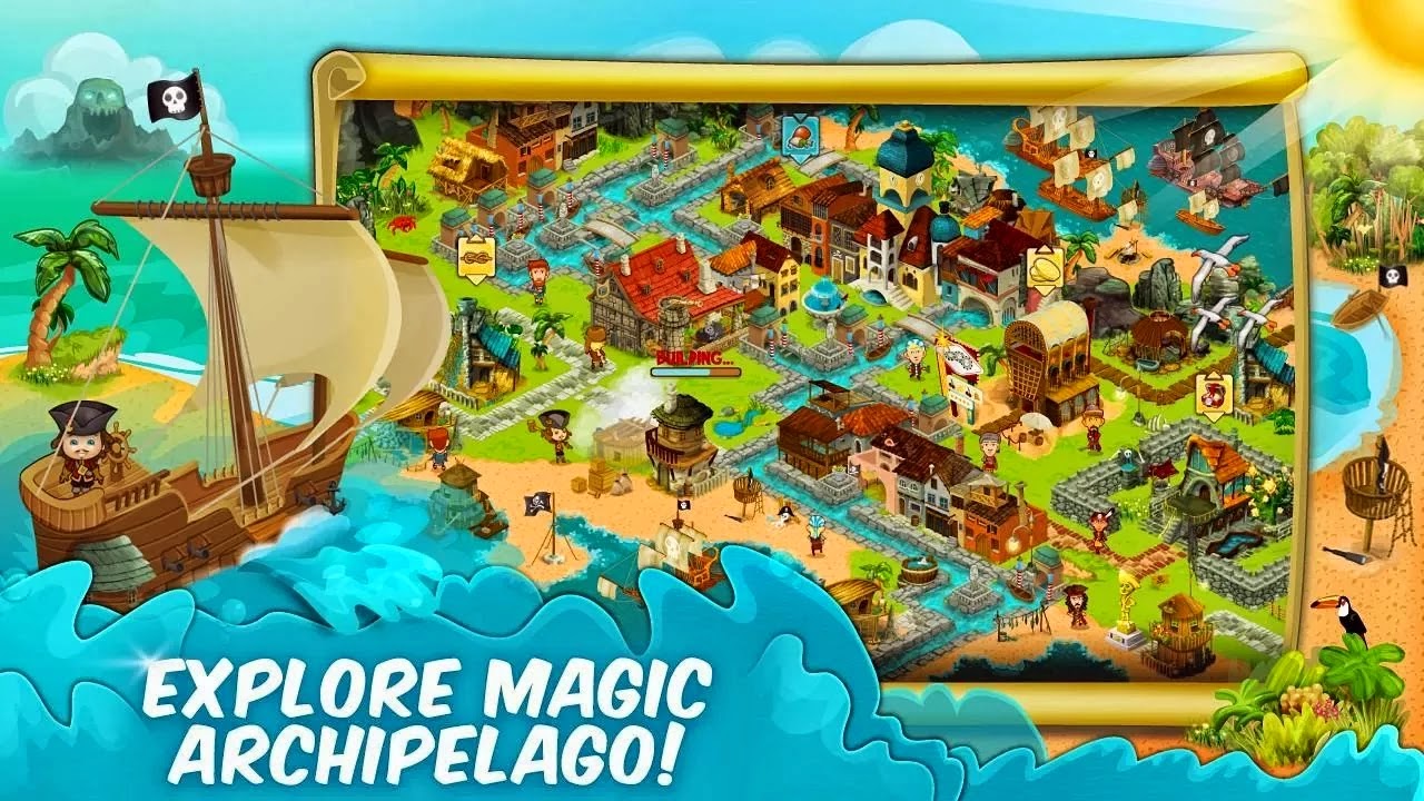 Pirate Explorer The Bay Town Apk v1.0.34 (Unlimited Coins/Cash