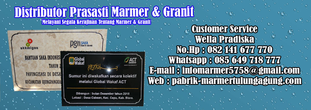 Distributor Prasasti Marmer & Granit