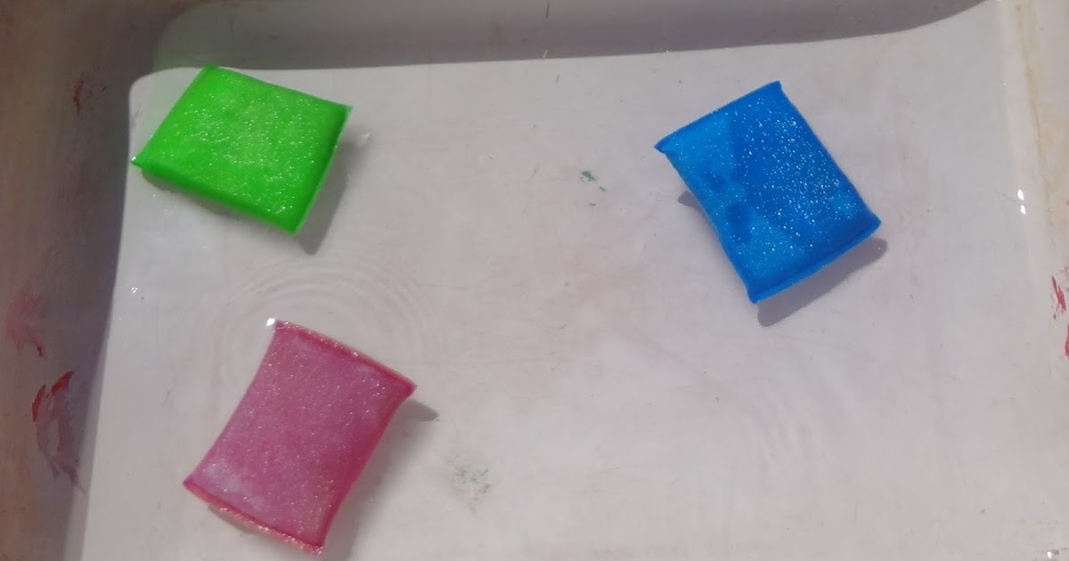 Time for Play Target Practice with Wet Sponges