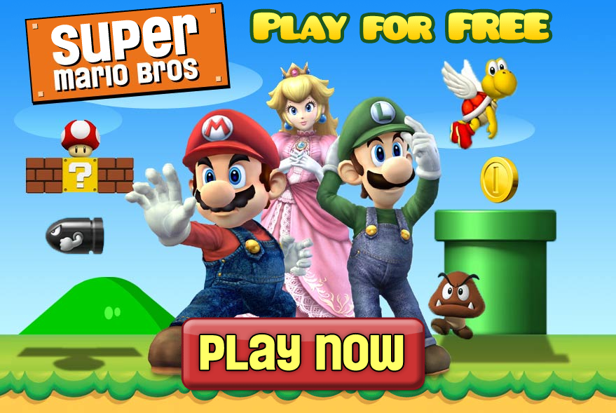 free online games to play now super mario bros