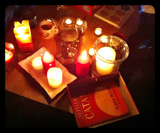 Earth Hour, Gabriola, Candles, Board Games, Settlers of Catan