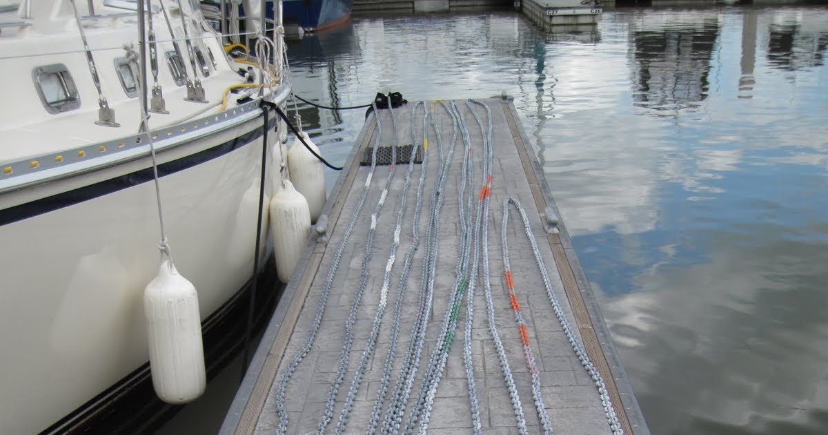 Sail with Bliss Anchor Chain Depth Marks