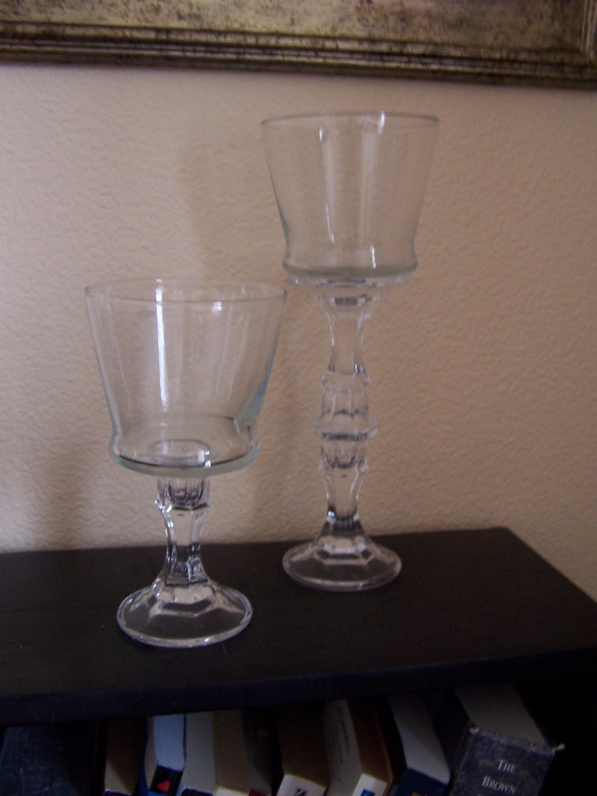 Glass Pedestal Candle or Flower Holder Tutorial Creative Green Living