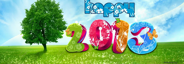 Ảnh bìa chúc mừng năm mới - Happy New Year 2013