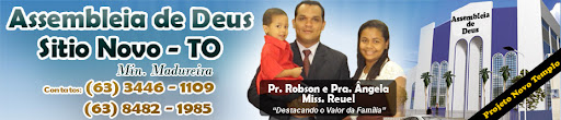 Assembleia de Deus Madureira - Sitio Novo - TO
