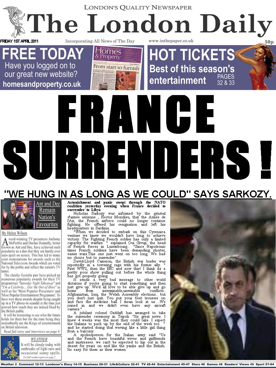 Image result for france surrenders