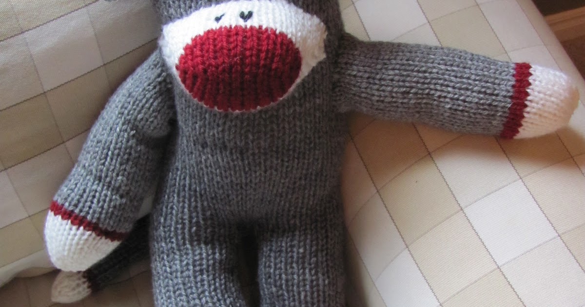 Knotty Knits and Naughty Kids Sock Monkey