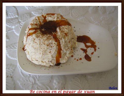 Semifreddo  De Arroz Y Chocolate