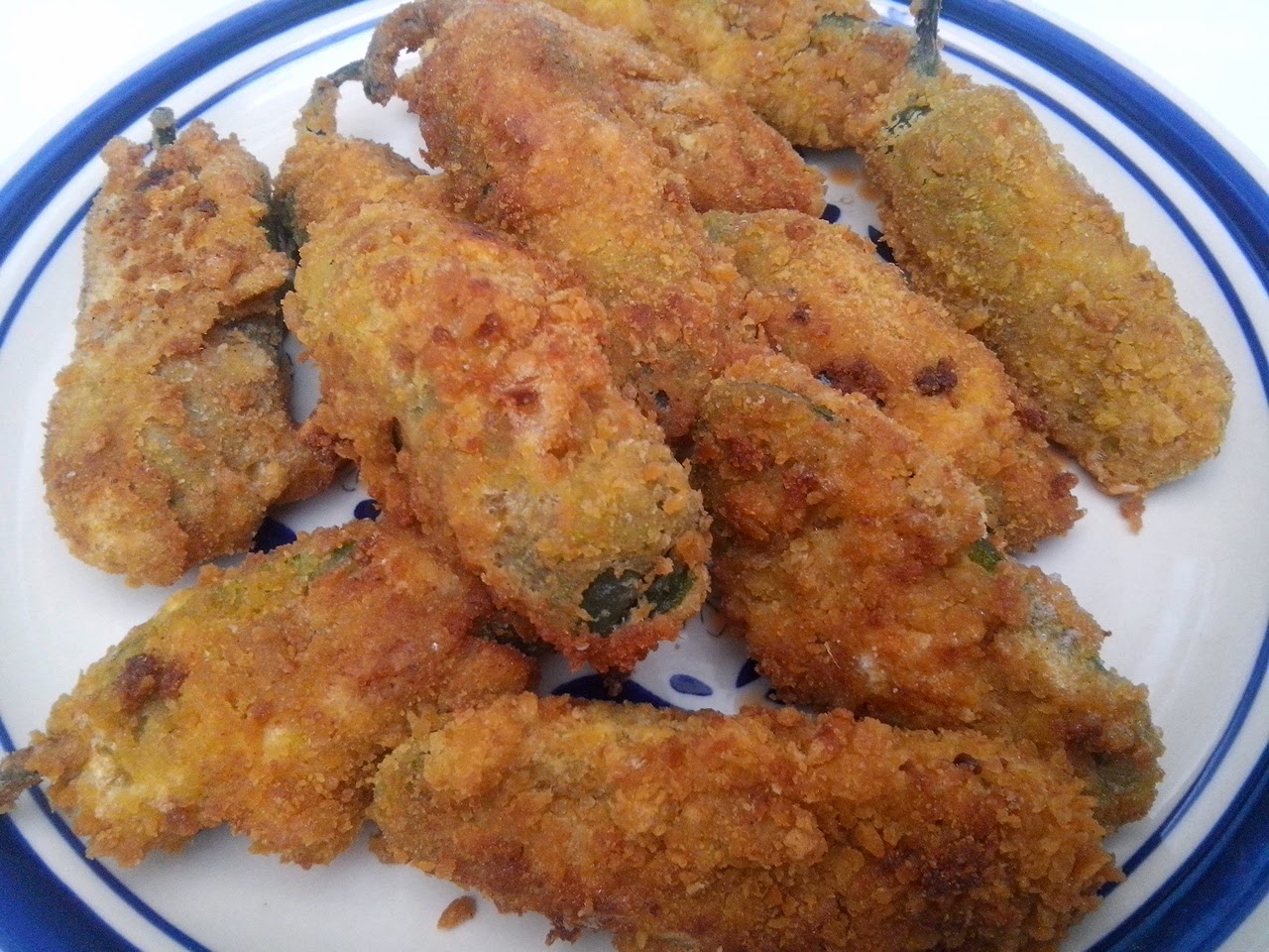 Recetas de mi cocina Suxy Mar Jalapeños tipo bombers de Church's