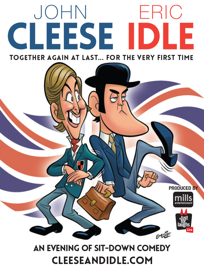 JOHN CLEESE & ERIC IDLE ANNOUNCE US TOUR DATES FOR THEIR NEW SHOW