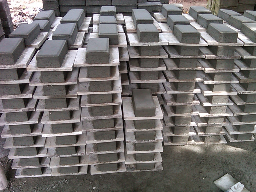 Gambar pabrik paving block