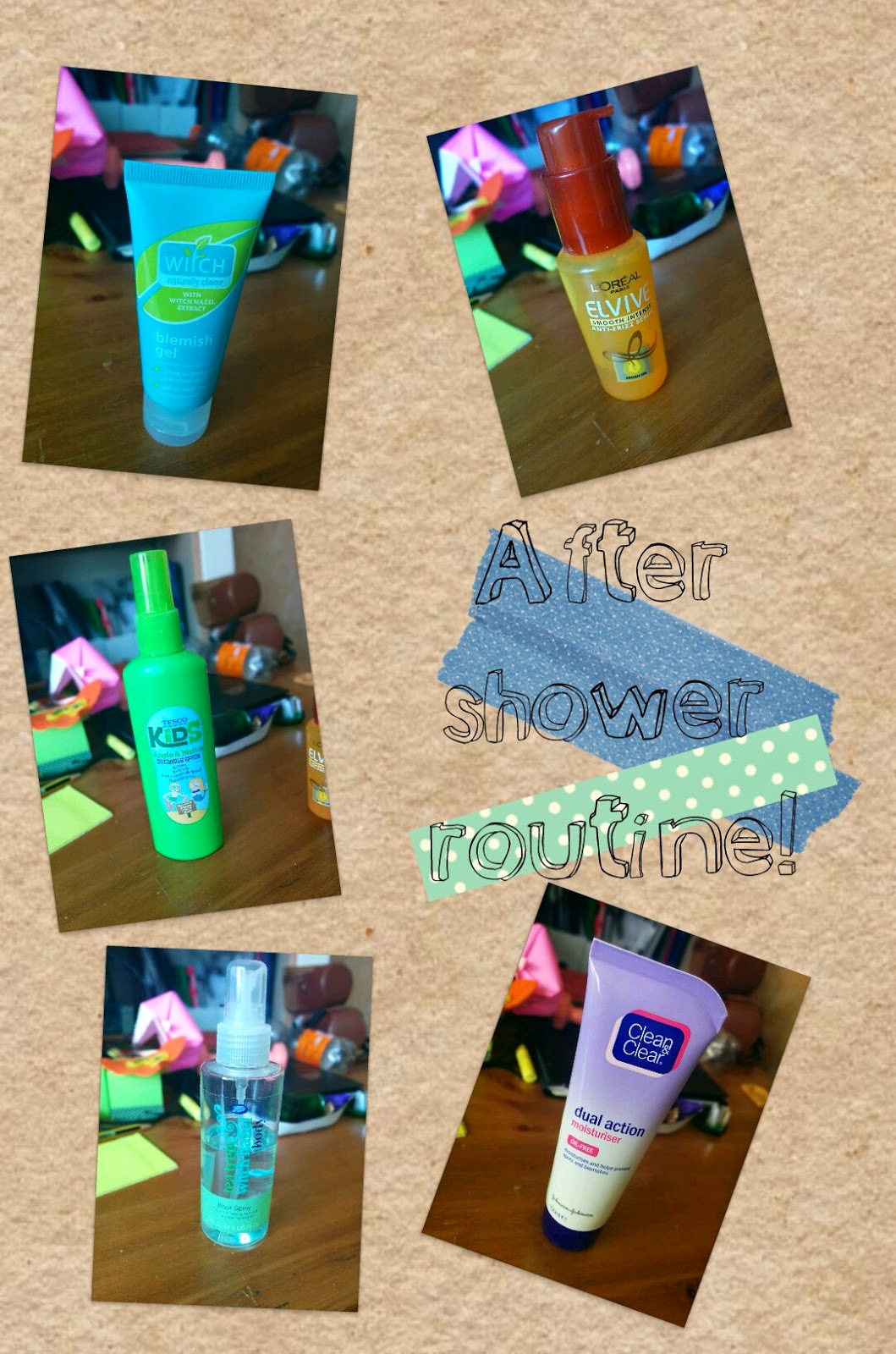 Tatty Tyttebær My after shower routine