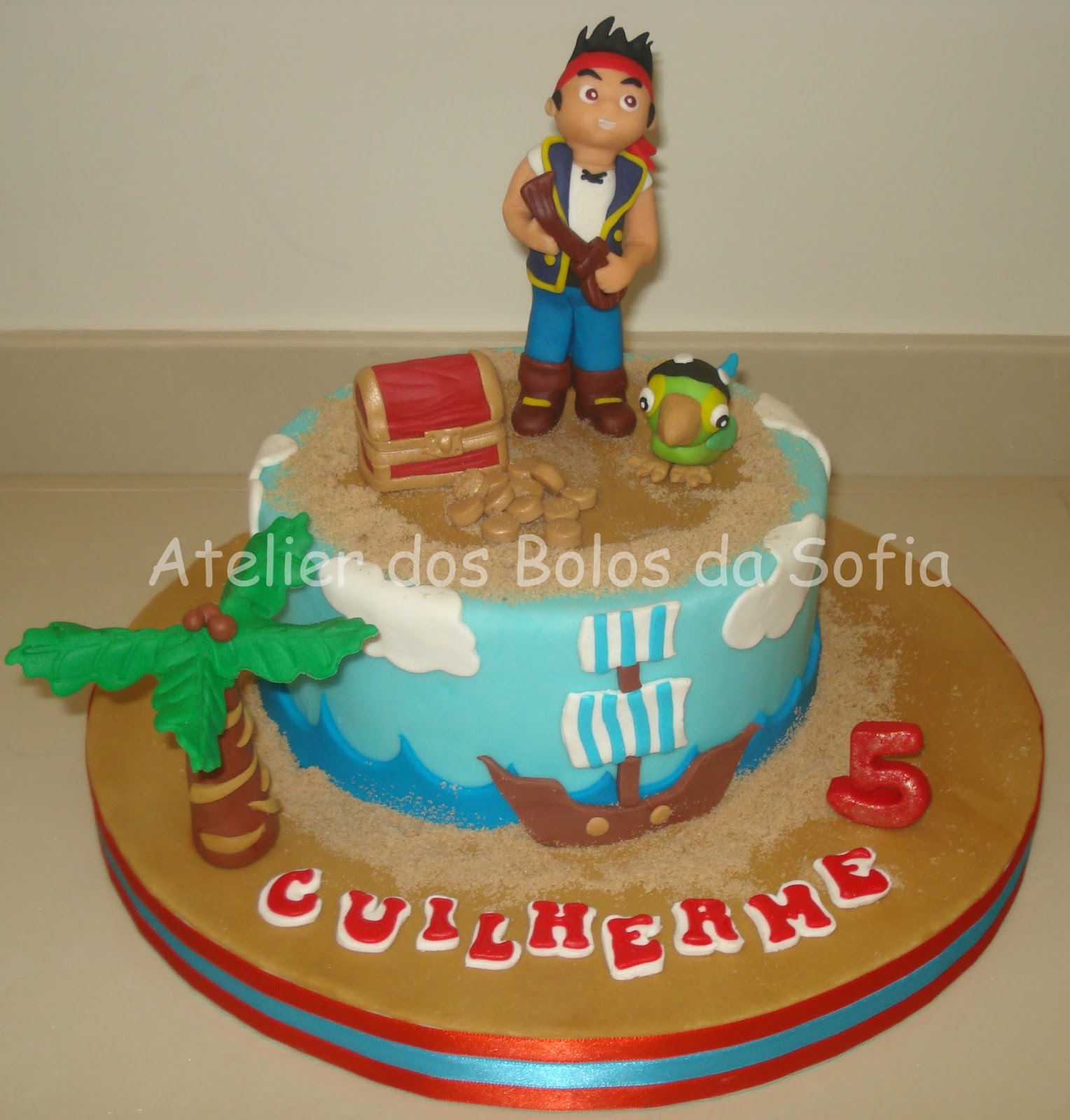 Atelier dos Bolos da Sofia: Bolo Jake e os Piratas da ...