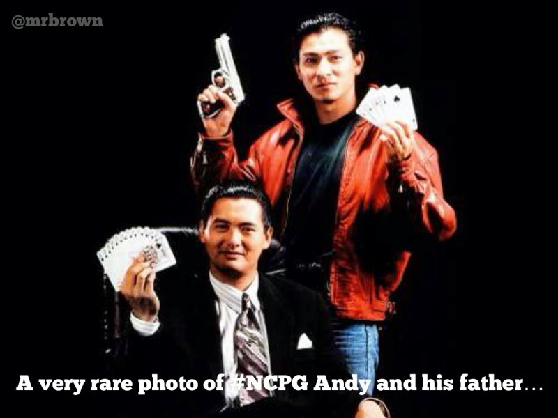 Andy's dad gambling