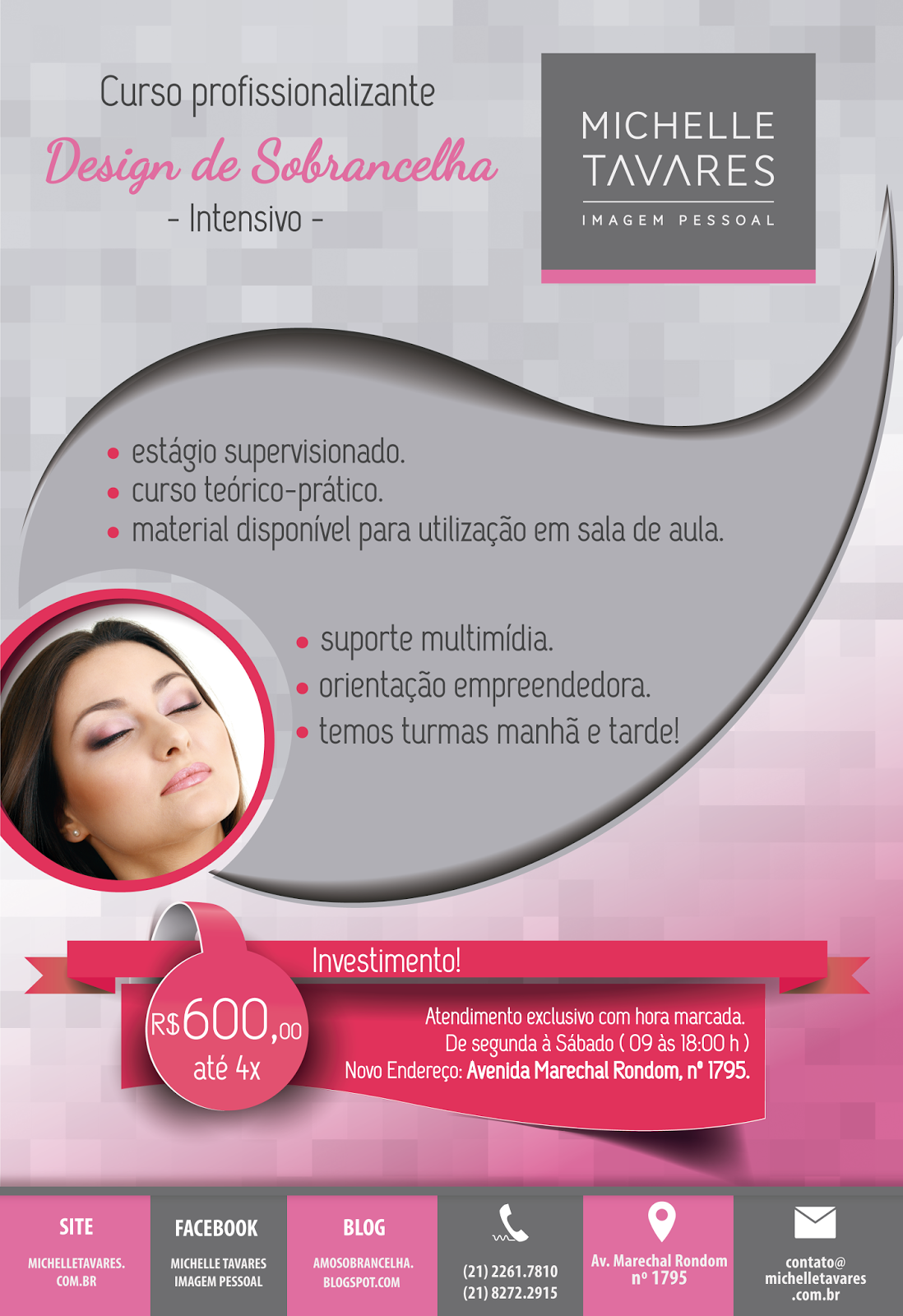 Curso de design de sobrancelha online