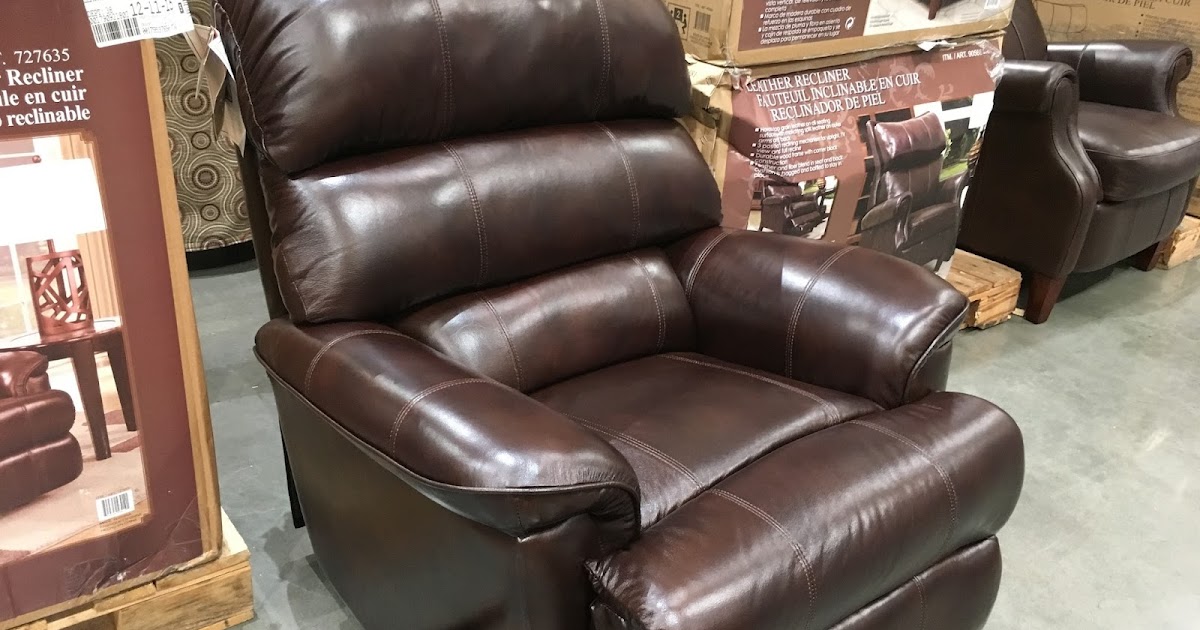 Barcalounger Leather Rocker Recliner Chair Costco Weekender