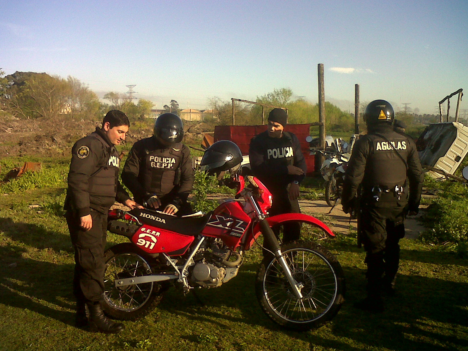 Santiago Bernaola Policiales Uruguay 10 06 11