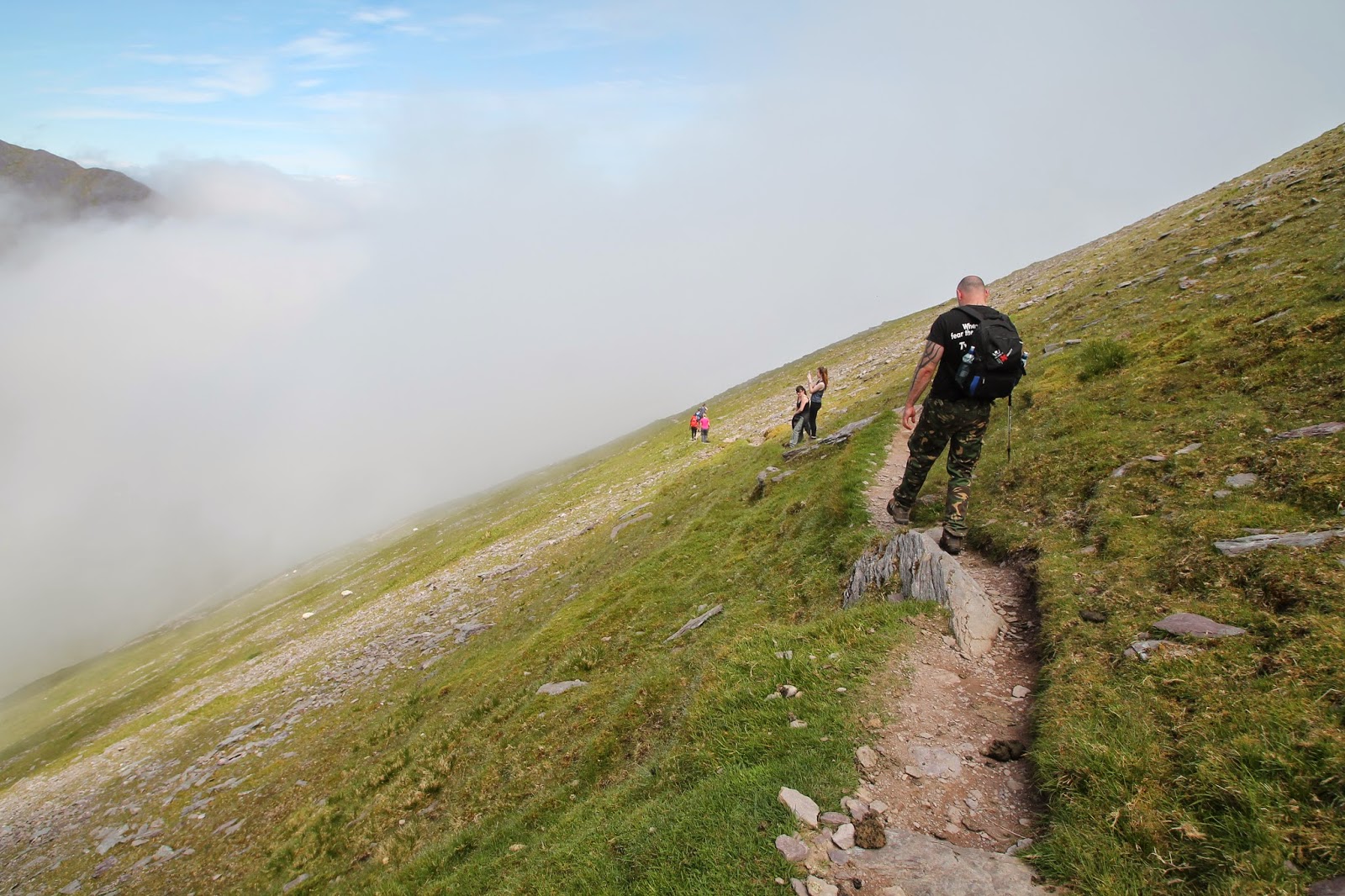 Outdoors Ireland Our Carrauntoohil Guided Climb, In The MacGillycuddy