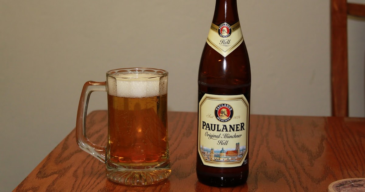 Beer Drinker With A Triathlon Problem: Special Beer Review - Paulaner Brau