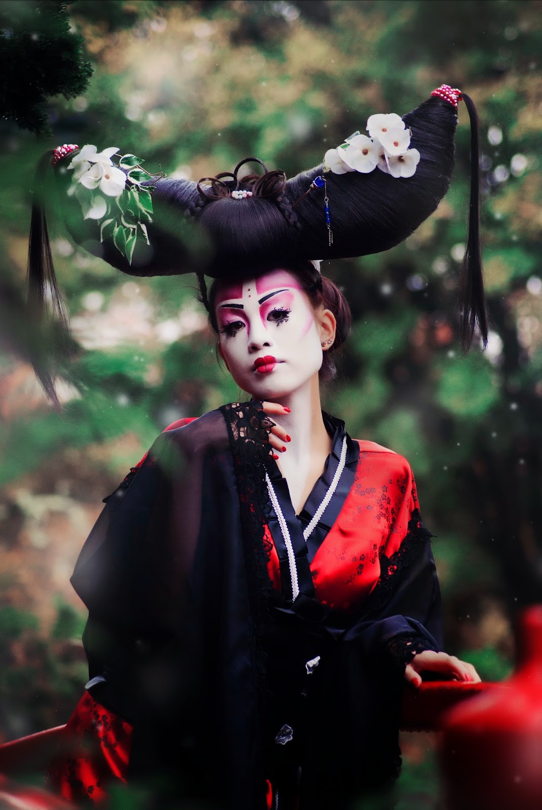 GEISHA themed photoshoot!! - The Beautiful Cloud