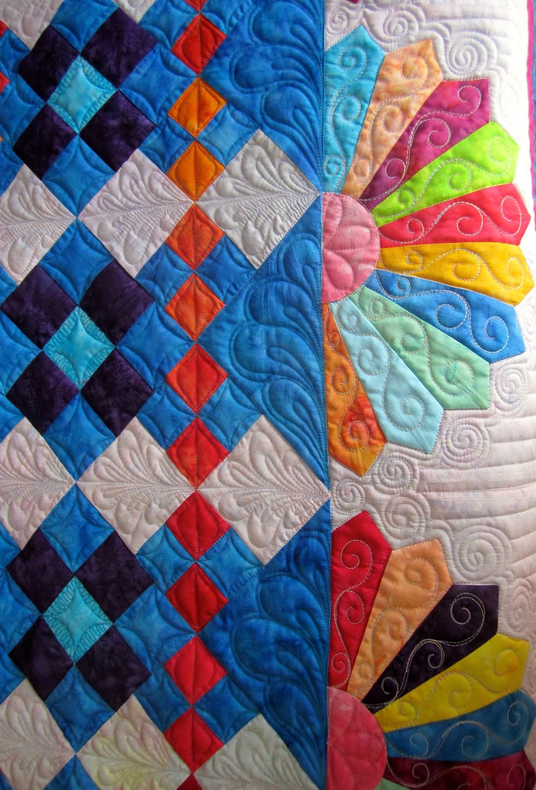 WAZOO! Newsbits Raffle quilts done by WAZOO!