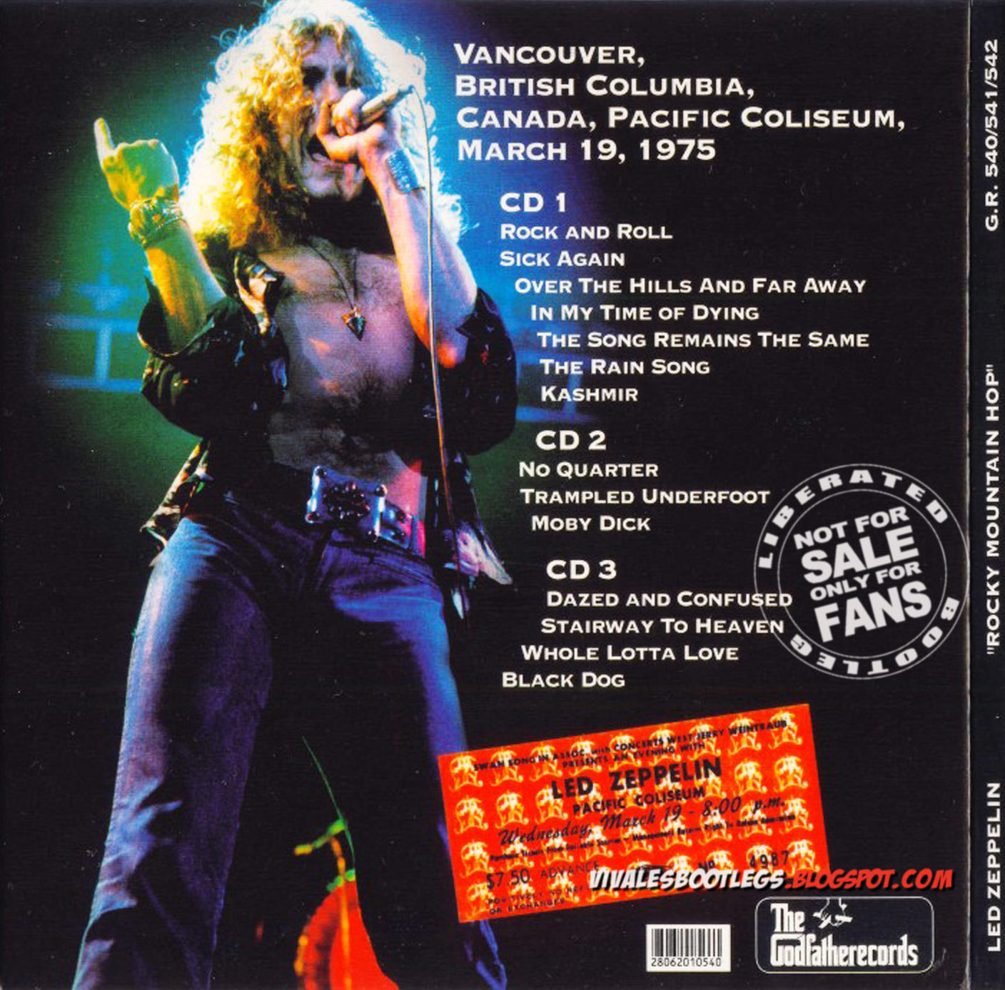 Led Zeppelin Live in Vancouver 1970 Full Concert Nearly