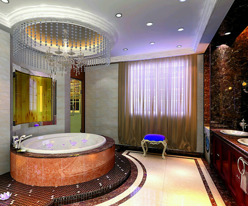 luxury bathrooms decorations, tiles, paint, ceiling, flooring designs title=
