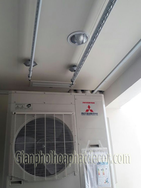 Lắp đặt giàn phơi thông minh rẻ nhất Hà Nội-TP.Hồ Chí Minh-Sài Gòn