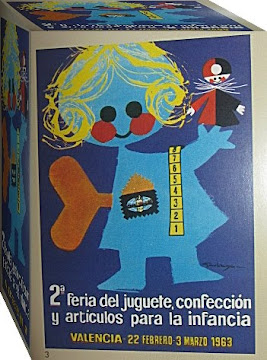 cartel de la 2ªferia de juguetes de valencia