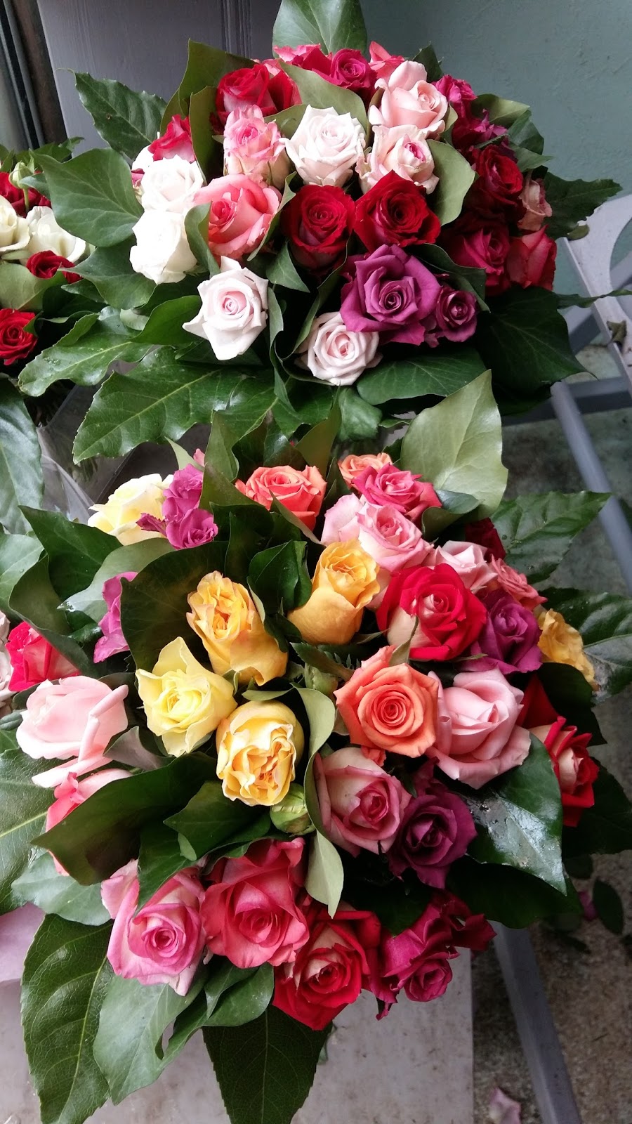 Bouquet Mariée Lys Et Rose Blanche