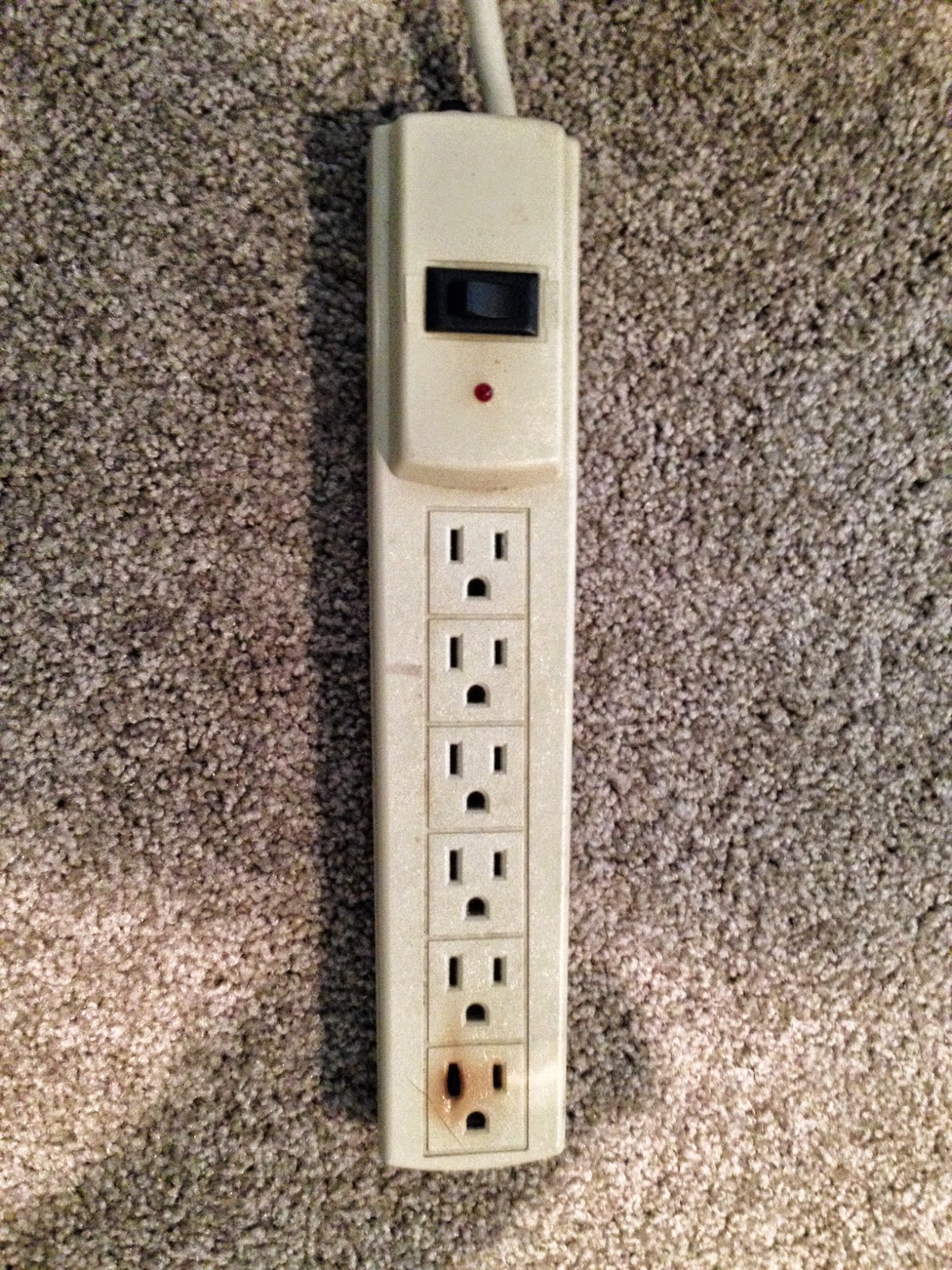 Insure The Beltway Power strip Safety "don't get burned"