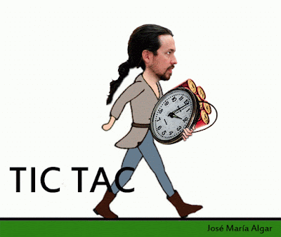 Pablo Iglesias y el Tic Tac