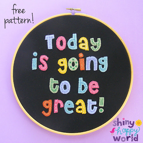 Embroidery Patterns - Shiny Happy World