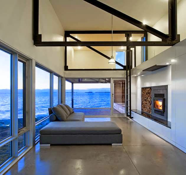 112) Long And Narrow House Design Follows The Shape Of The Rocky ... 112) Long And Narrow House Design Follows The Shape Of The Rocky ...