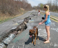 Centralia fault in PA