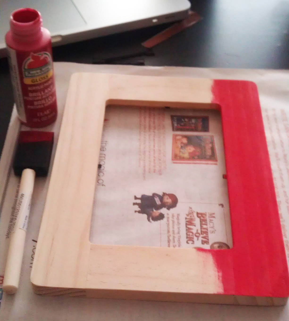 Monica's Creative Crafts Decorative Glitter Frames