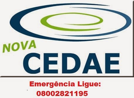 Ligue para a Cedae, e evite o desperdício de água