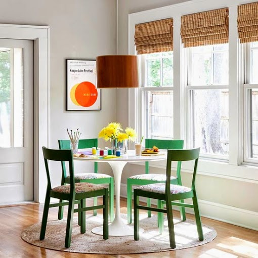 Comedores con mesa redonda - Colores en Casa