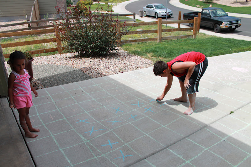 Sidewalk Chalk Games