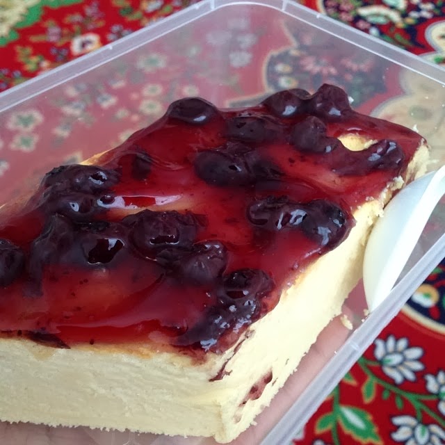 Blueberry Cheesecake Tanpa Base Sihat Dan Cergas Semulajadi
