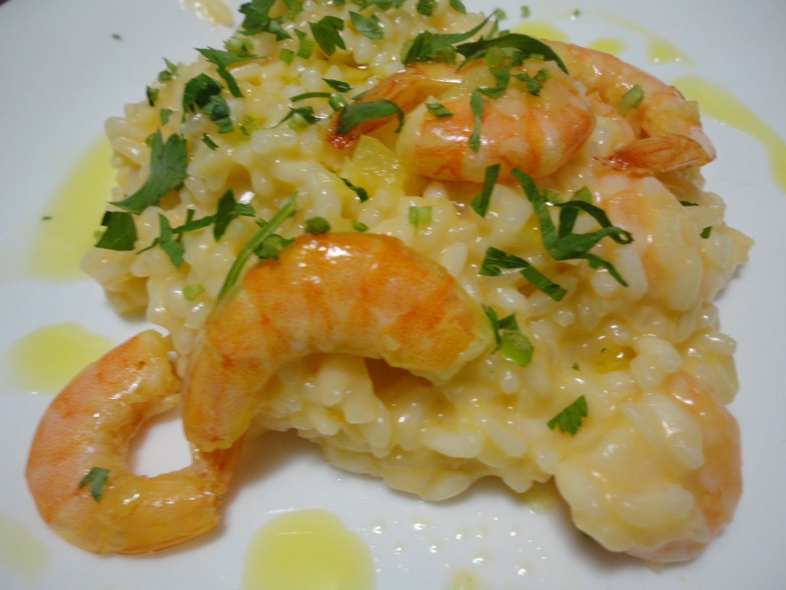 A Cozinha da Sogra Risoto com Camarão Salteado